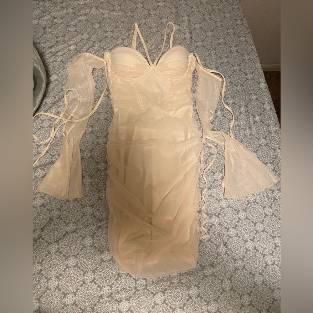 Cream dress